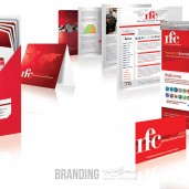 Corporate Branding by Judah Creative (Branson, MO - Springfield, MO). Business card design, flyer design, folder design, technical info sheet design, rack card design, website design