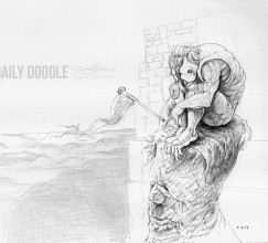 Untitled Doodle by Judah Fansler