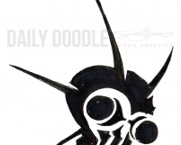 Sci-Fi Creature Design: Killer Locust Head Logo