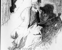 102013 Rembrandt Sketch by Judah Fansler