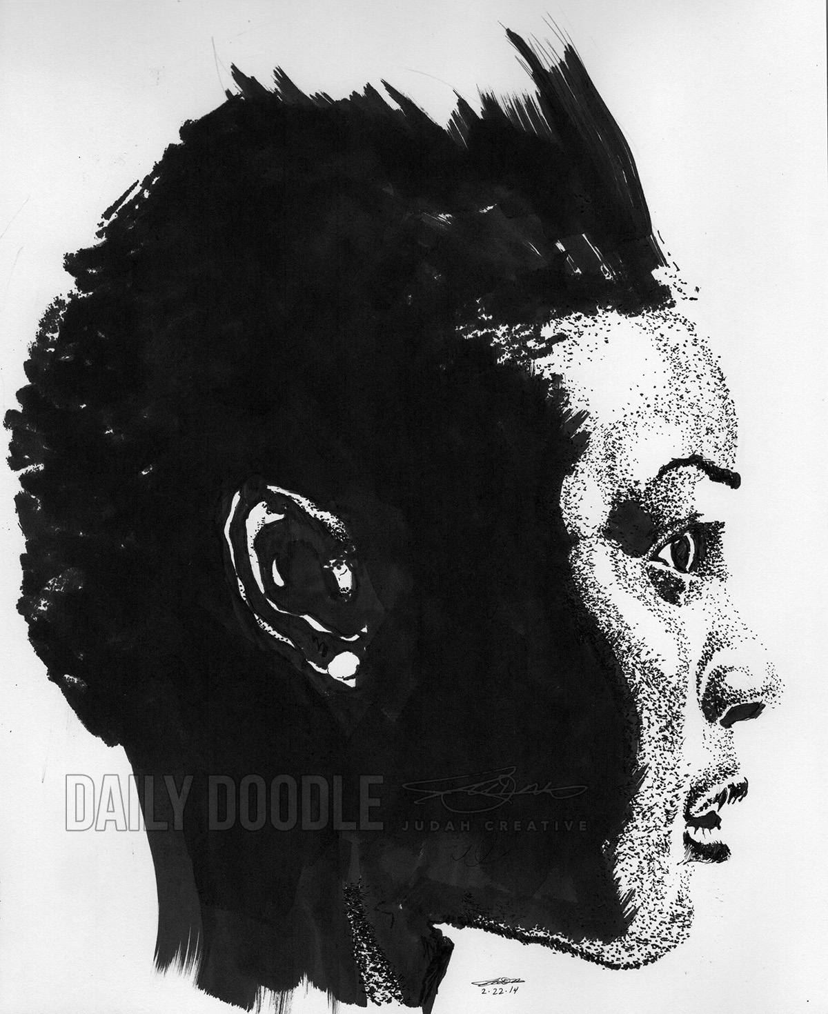 Untitled Black Ink 2 - Judah Creative